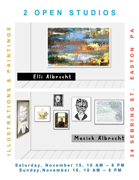 2 Open Studios: Elli & Maciek Albrecht